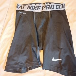 Nike Pro combat compression shorts size Med black
